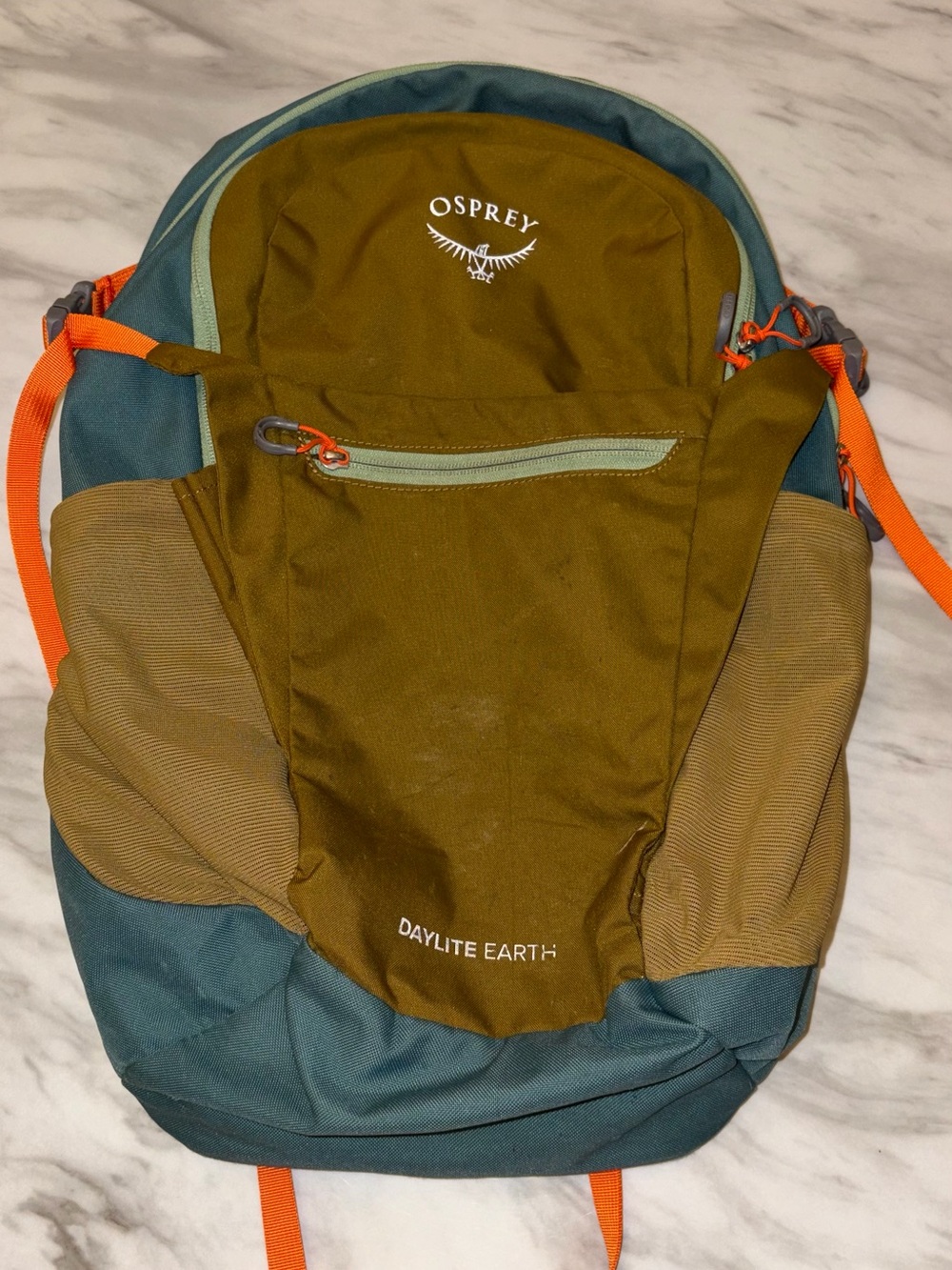 Osprey Daylite Plus Earth Daypack Backpack Green Orange